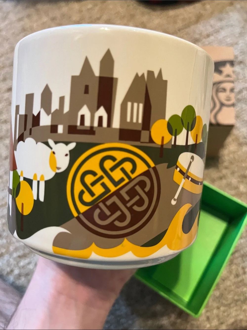 NEW Starbucks Ireland You Are Ceramic Mug